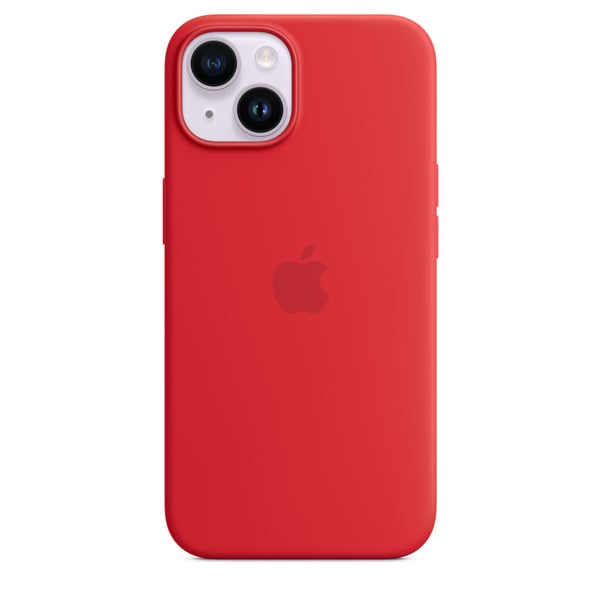 Apple Silikone-etui med MagSafe til iPhone 14 – (PRODUCT)RED