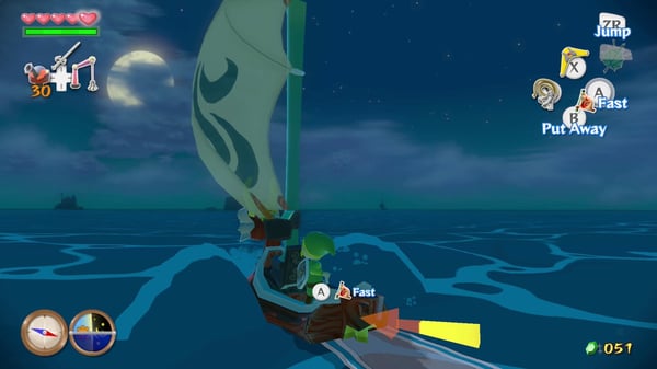 Nintendo The Legend of Zelda : The Wind Waker HD - Selects Tyska, Engelska, Spanska, Franska, Italienska Wii U