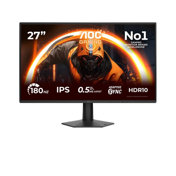 AOC 27G50F platta pc-skärmar 68,6 cm (27") 1920 x 1080 pixlar Full HD LED Svart