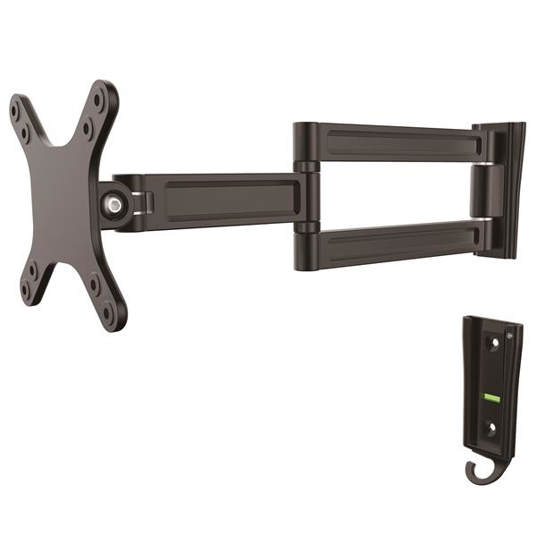 StarTech.com ARMWALLDS monitorin kiinnike ja jalusta 68,6 cm (27") Seinä Musta