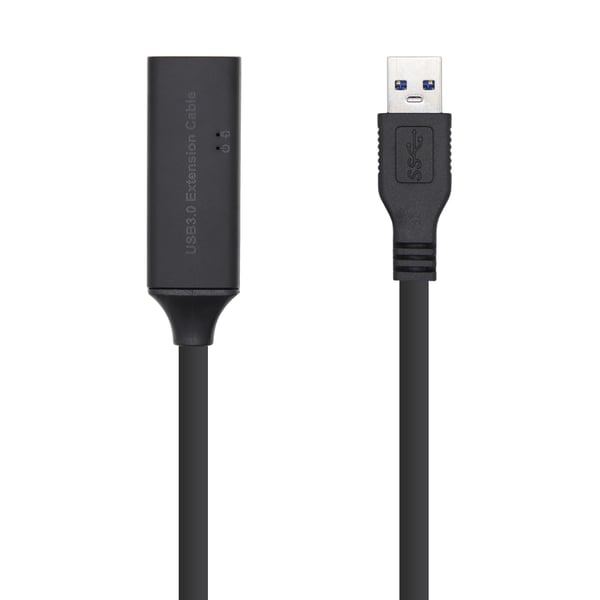AISENS A105-0409 USB-kabel USB 3.2 Gen 1 (3.1 Gen 1) 15 m USB A 5 Gbit/sek. Sort