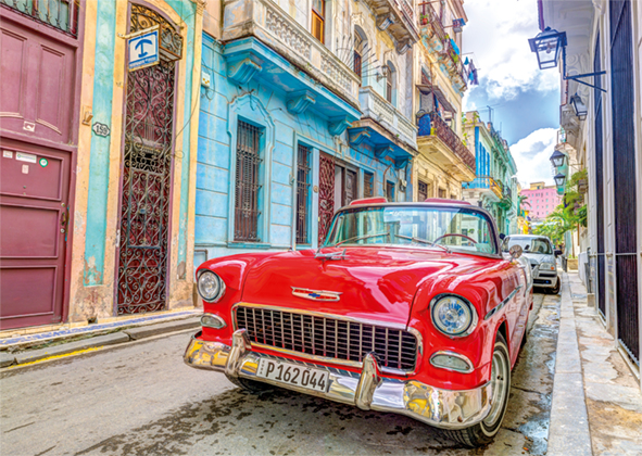 Premium Collection Havana, Cuba 500 pcs Puslespil 500 stk Landskab