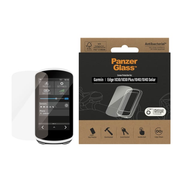 PanzerGlass ® Garmin Edge 1030 | 1040 - Anti-Glare | Skærmbeskyttelse