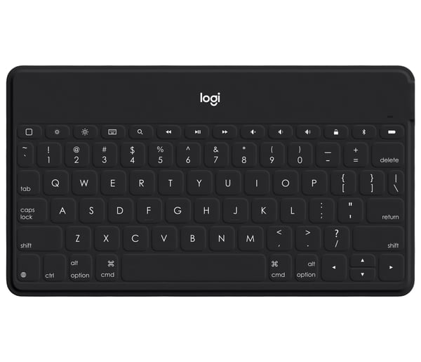 Logitech 920-006707 tangentbord för mobila enheter QWERTY Italiensk Bluetooth Svart, Vit
