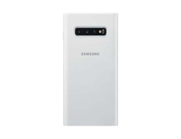 Samsung EF-NG975 mobiltelefonfodral 16,3 cm (6.4") Utbytbara fodral Vit