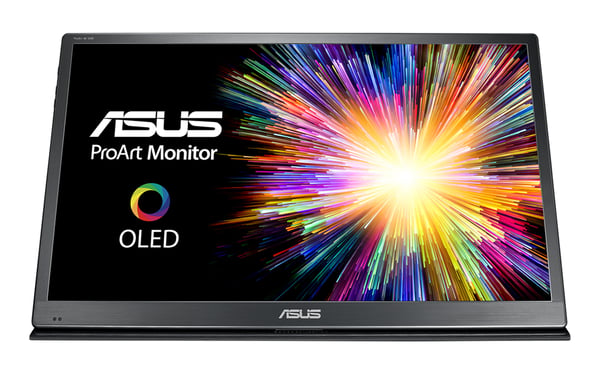 ASUS ProArt PQ22UC computerskærm 54,9 cm (21.6") 3840 x 2160 pixel 4K Ultra HD OLED Sort, Grå