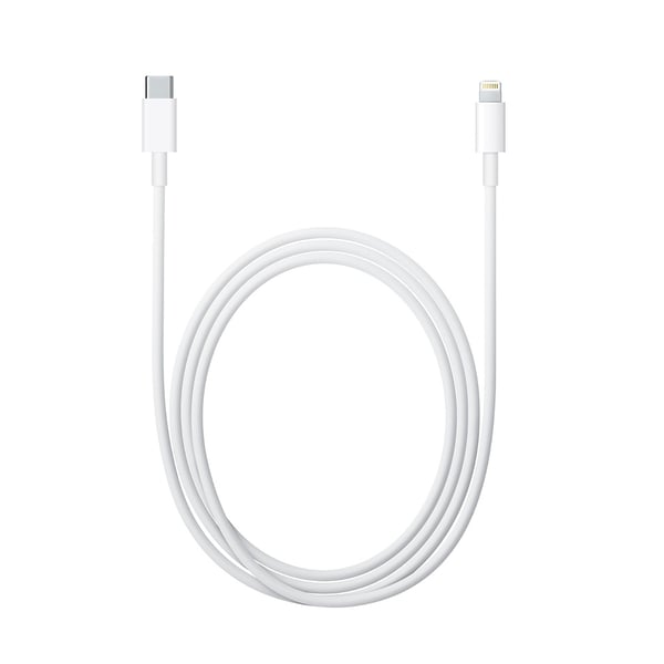 Apple 1m, lightning/USB-C Hvid