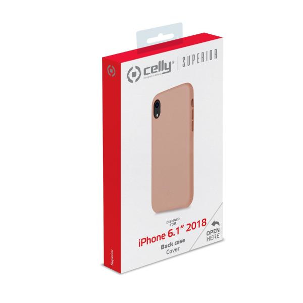 Celly Superior mobiltelefon etui 15,5 cm (6.1") Cover Lyserød