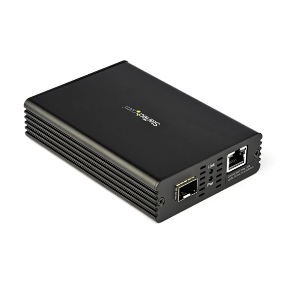 StarTech.com MCM10GSFP netværksomformer til medie 10000 Mbit/s Multitilstand, Enkeltilstand Sort