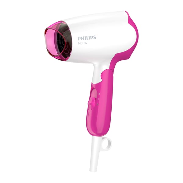 Philips Essential Care BHD003/00 hårfön 1400 W Rosa, Vit