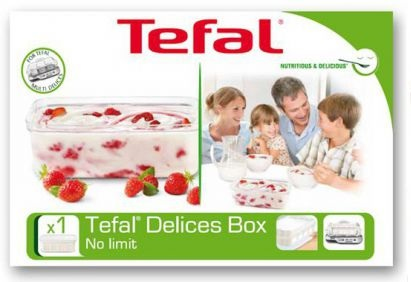 Tefal XF101032 enhed til madopbevaring Rund Kasse 1 L Hvid 1 stk