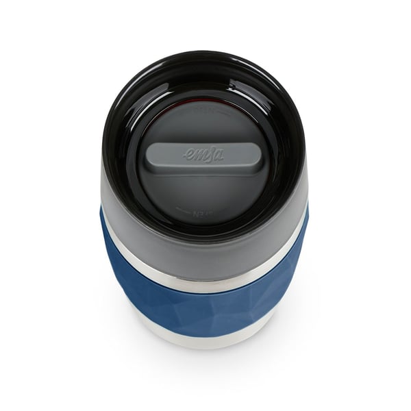EMSA Travel Mug Compact 300 ml Blå, Rostfritt stål