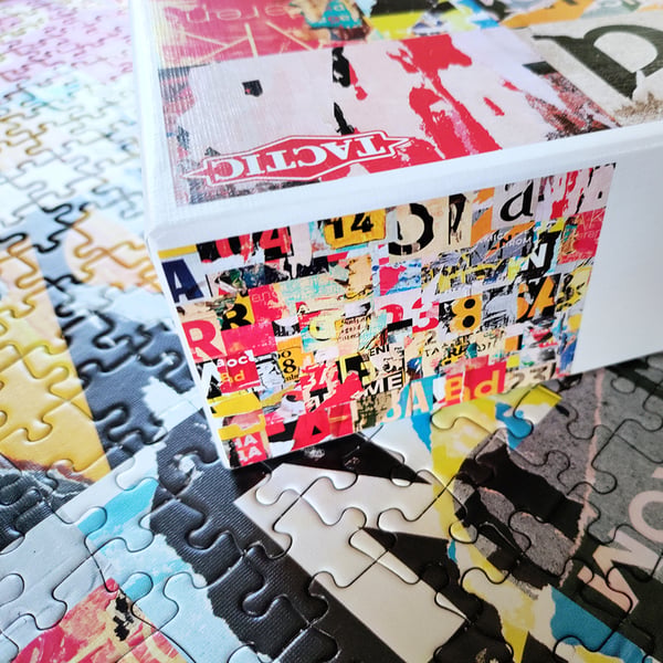 Tactic Poster Collage 1000 pcs Puslespil 1000 stk Kunst