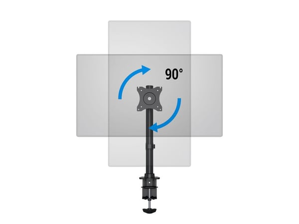 Multibrackets 3293 monitorin kiinnike ja jalusta 68,6 cm (27") Vastaanotto Musta
