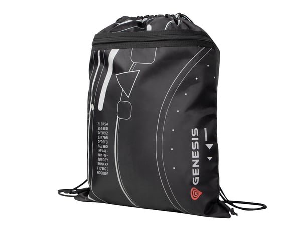 GENESIS BAG G2 ryggsäckar Fritidsryggsäck Svart, Grå, Röd Polyester