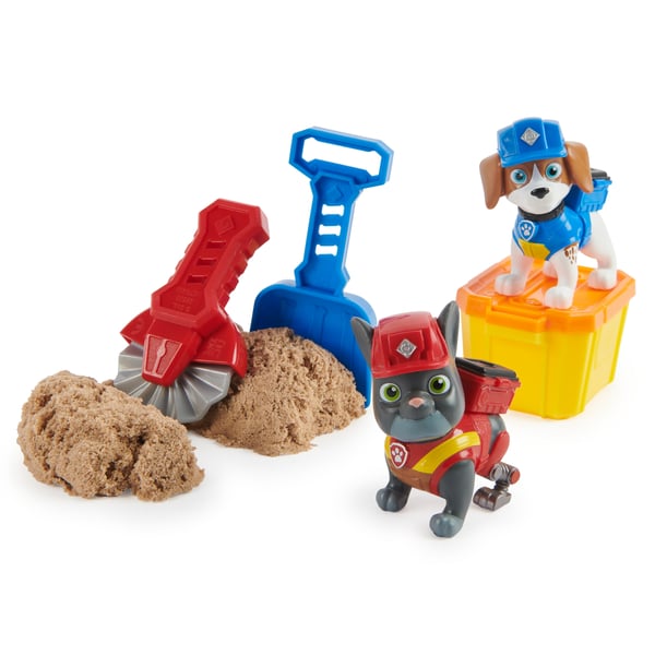 Paw Patrol Charger og Wheeler Rubble & Crew pakke med 2 figurer