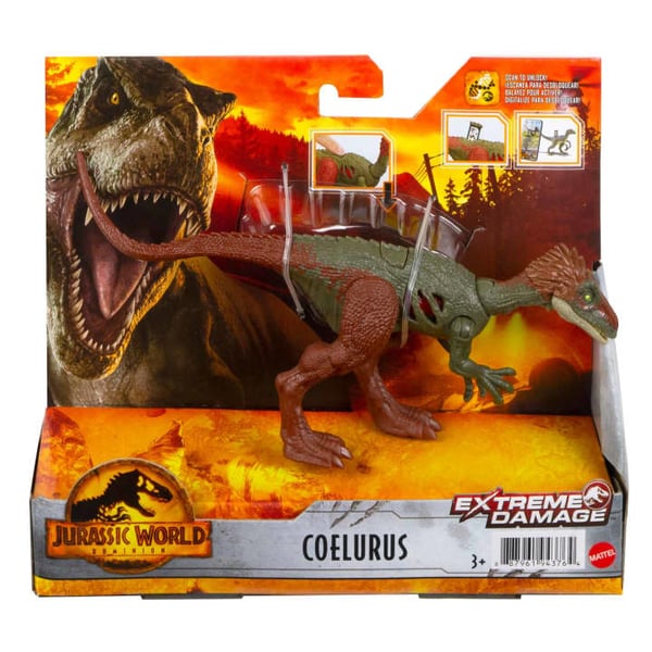 Jurassic World : Dominion Extreme Damage Dinosaurs Coelurus