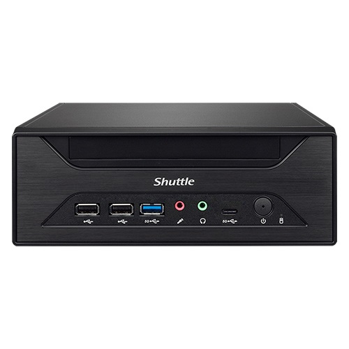 Shuttle XH610 datorhölje & moderkort 3,5L storlek PC Svart Intel H610 LGA 1700