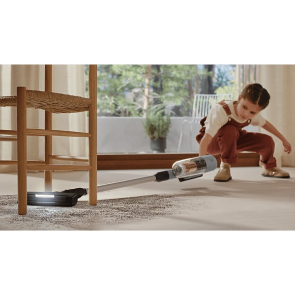Electrolux EP72AB21UG Skaftdammsugare Batteri Torr HEPA, Skum, Mikro Utan påse 0,3 l Grå 4 Ah