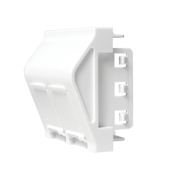 LogiLink NF0012 kontaktplade & kontakthætte Hvid