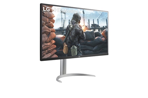LG 27BP55U-B platta pc-skärmar 68,6 cm (27") 3840 x 2160 pixlar 4K Ultra HD LED Silver