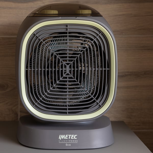 Imetec Silent Power Eco inomhus Grön, Grå 2100 W Elektrisk värmefläkt