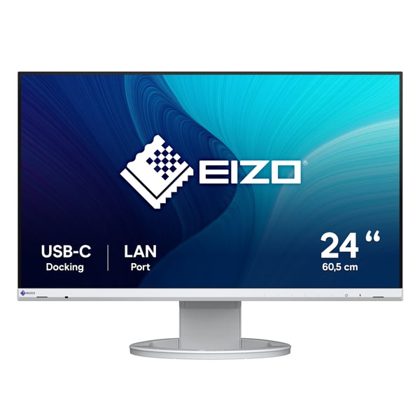 EIZO FlexScan EV2490-WT tietokoneen litteä näyttö 60,5 cm (23.8") 1920 x 1080 pikseliä Full HD LCD Valkoinen