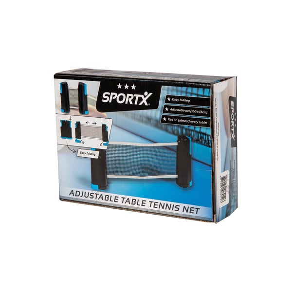 SportX 2006612 pöytätennispöytä Musta