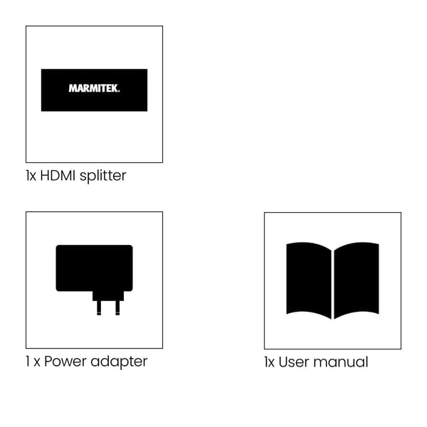 Marmitek Split 612 Pro HDMI 2x HDMI