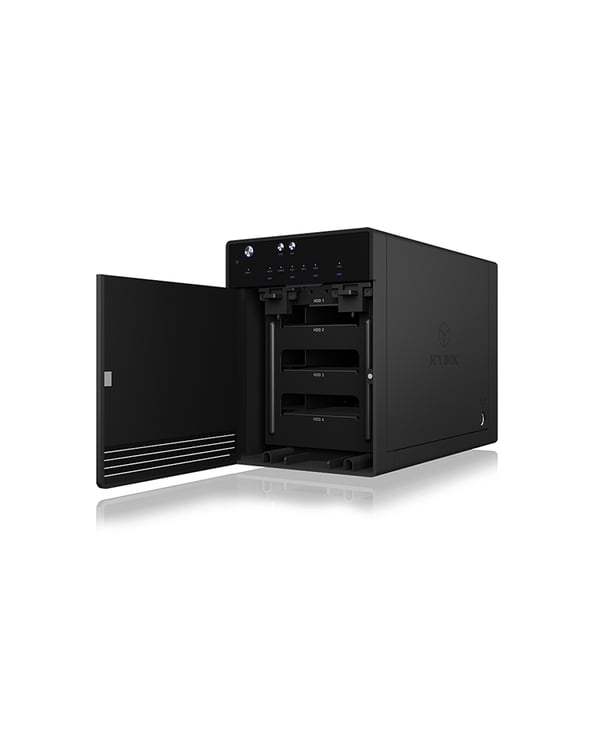 ICY BOX IB-3740-C31 HDD/SSD kabinet Sort 2.5/3.5"