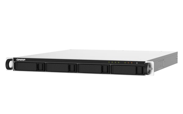 QNAP TS-432PXU NAS Rack (1U) Annapurna Labs Alpine AL-324 2 GB DDR4 0 TB QNAP Turbo System Svart