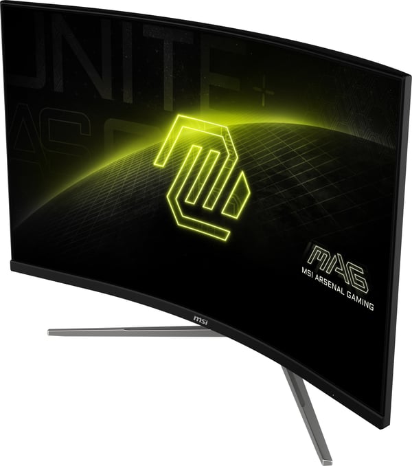 MSI MAG 325CQRXF E2 platta pc-skärmar 80 cm (31.5") 2560 x 1440 pixlar Wide Quad HD LED Svart