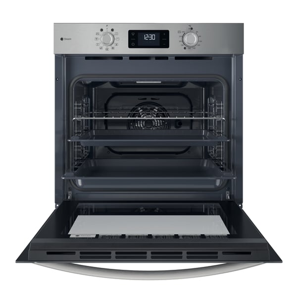 Indesit IO 258HS X 71 L Rustfrit stål