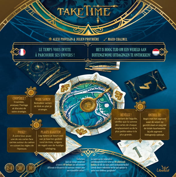 Asmodee Mysterium Take Time Brætspil Strategi