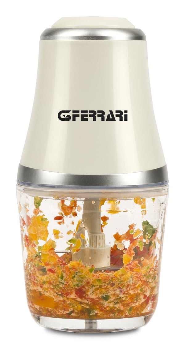 G3 Ferrari G2016301 elektrisk minihackare 0,5 l 500 W Silver, Transparent, Vit