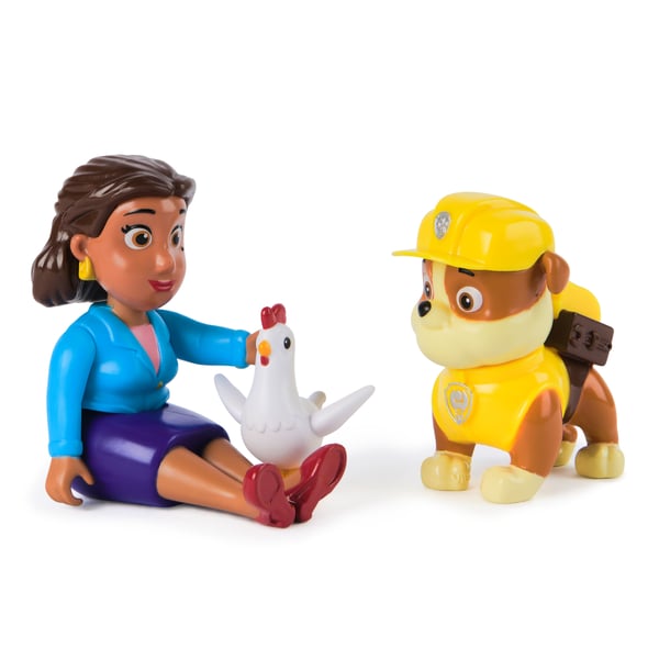PAW Patrol Rubble, Mayor Goodway & Chickaletta