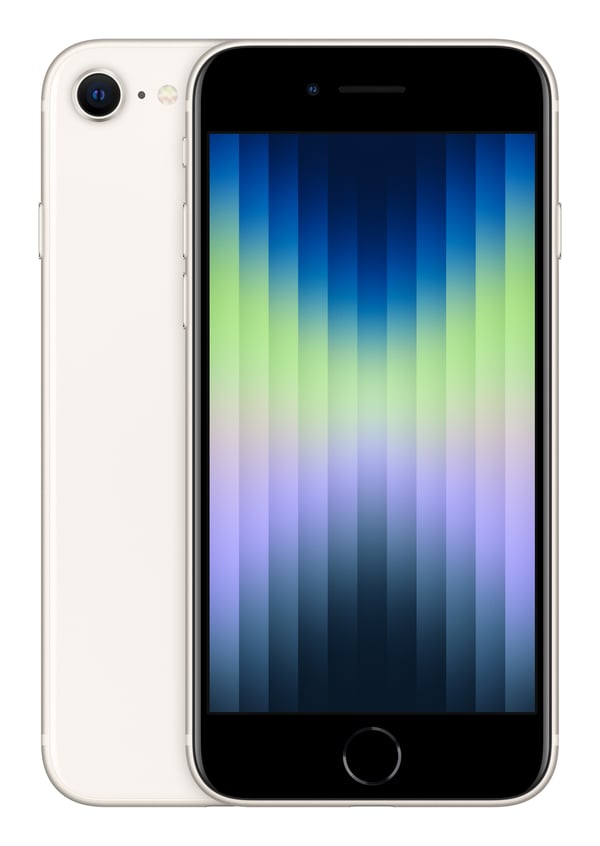 Apple iPhone SE 11,9 cm (4.7") Dubbla SIM-kort iOS 15 5G 64 GB Vit