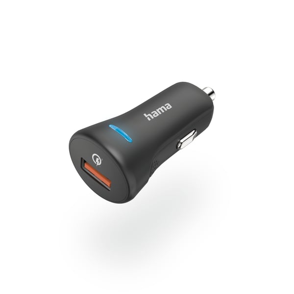 Hama Qualcomm® Quick Charge™ 3.0 Strømbank, Smartphone, Tablet Sort Cigartænder Hurtig opladning Automatisk