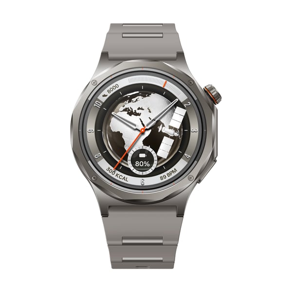 OPPO Watch X3 3,81 cm (1.5") AMOLED 47 mm Digital 466 x 466 pixlar Pekskärm Titan Wi-Fi GPS