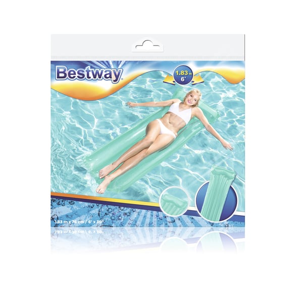 Bestway 44013 pool- och badmadrass Blå, Orange, Transparent, Gul Vinyl