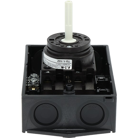 Eaton T0-1-102/I1/SVB Vippekontakt 2P Rød, Hvid, Gul