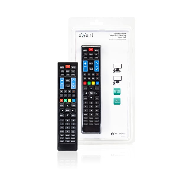 Ewent EW1575 fjernbetjening TV Tryk på knapper
