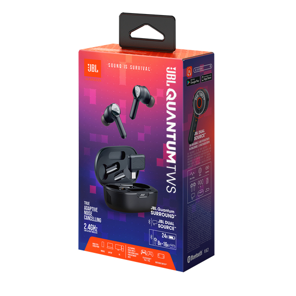 JBL Quantum TWS Headset True Wireless Stereo (TWS) I öra Musik/vardag Bluetooth Svart