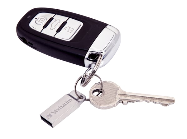 Verbatim Metal Executive USB-muisti 64 GB USB A-tyyppi 2.0 Hopea