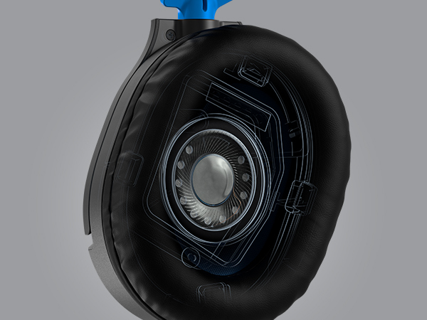 Turtle Beach Recon 70 Headset Ledningsført Spil Sort, Blå