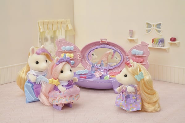 Sylvanian Families Pony's Sminkebordssæt