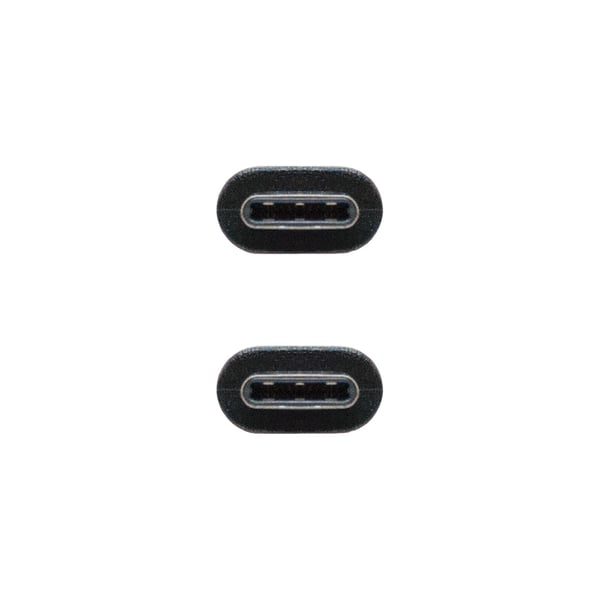 Nanocable USB 2.0, 1m USB-kabel USB C 0,48 Gbit/sek. Sort