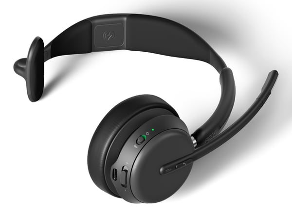 EPOS IMPACT 1030 Kuulokkeet Langaton Pääpanta Toimisto/puhelukeskus Bluetooth Musta