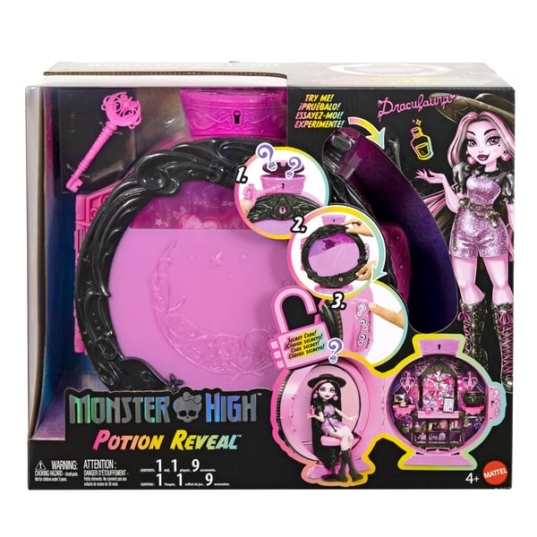 Monster High POTION REVEAL DRACULAURA Doll and Playset