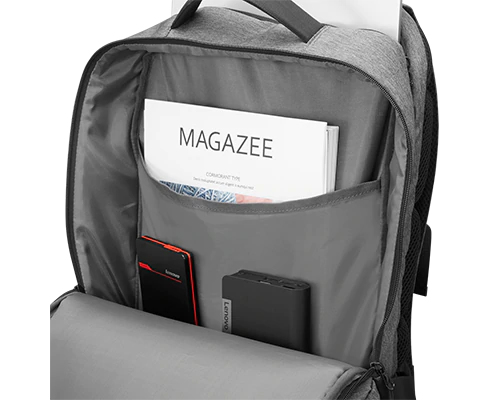 Lenovo 4X40X54260 taske og etui til laptop 43,9 cm (17.3") Rygsæk Kul, Grå